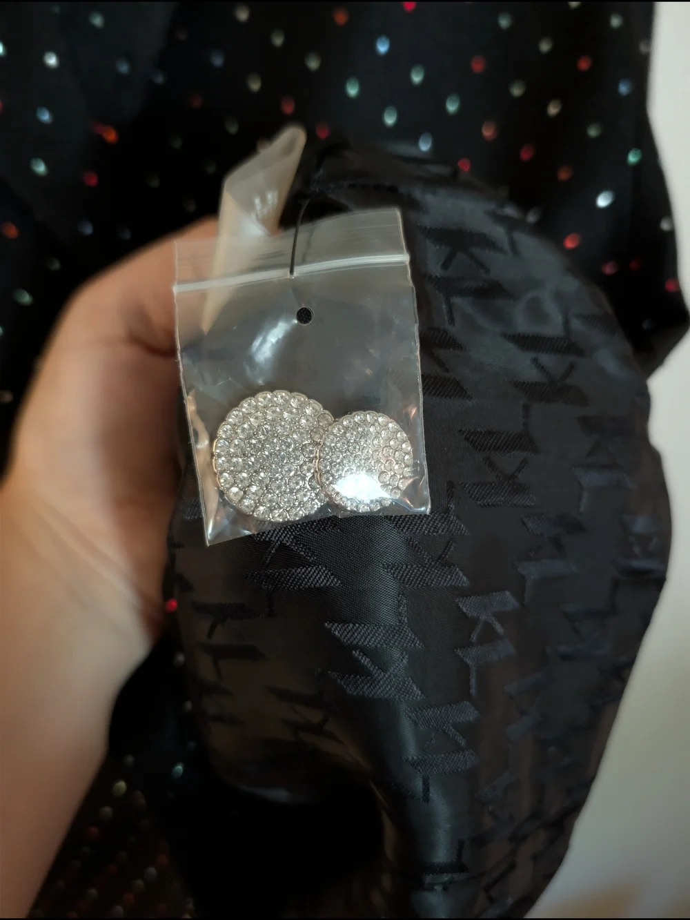 NWT Karl Lagerfeld Paris Rainbow Rhinestone Embellished Blazer Size 2